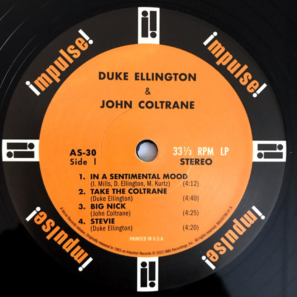 Duke Ellington & John Coltrane – Duke Ellington & John Coltrane (LP Vinyl) Vinyl Record