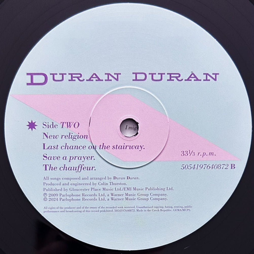 Duran Duran – Rio (LP Vinyl) Vinyl Record