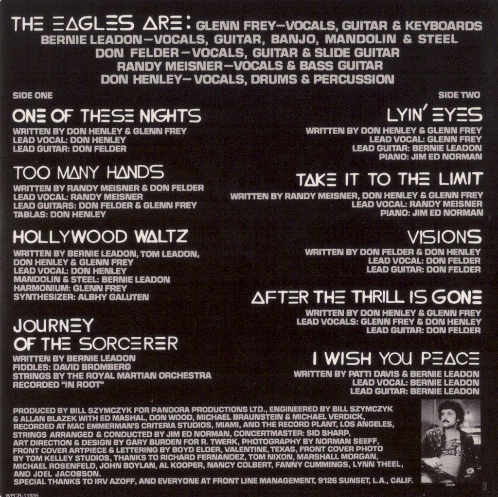 Eagles – One Of These Nights (LP Vinyl) Vinyl Record