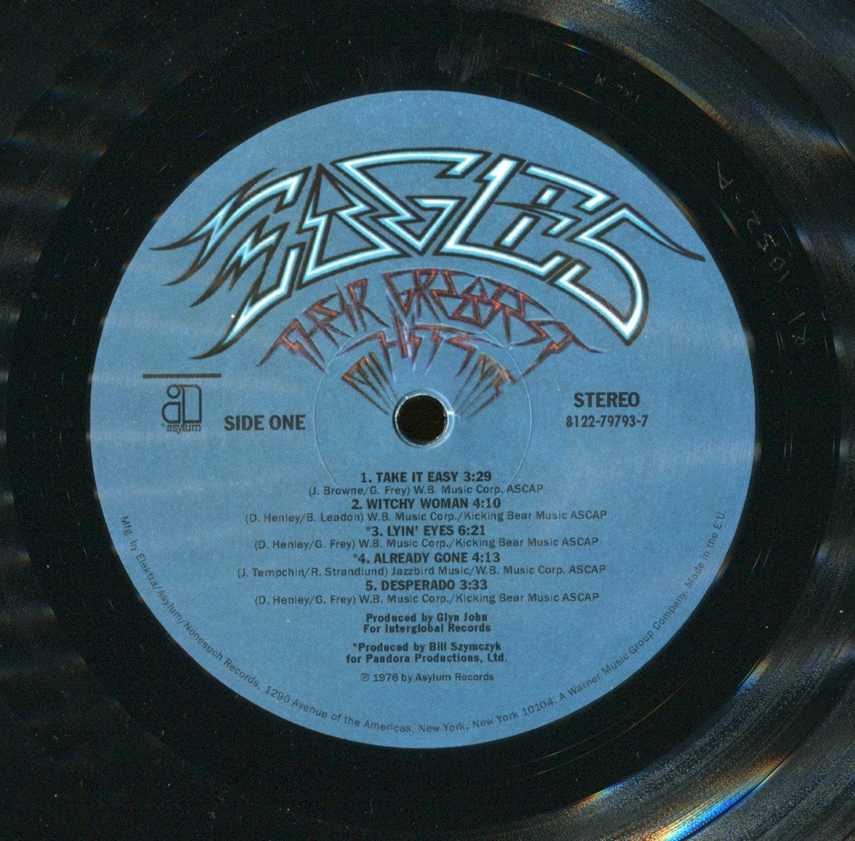 Eagles – Their Greatest Hits 1971-1975 (LP Vinyl) Vinyl Record