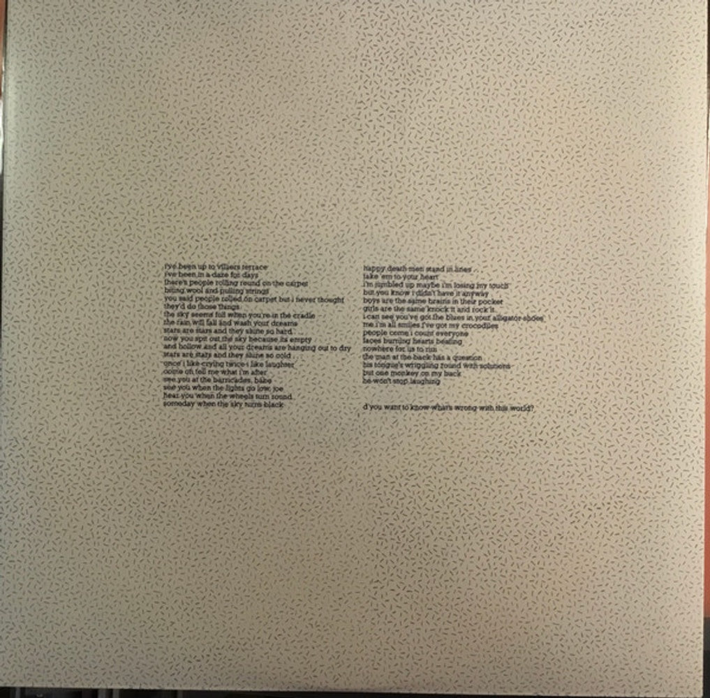 Echo & The Bunnymen – Crocodiles (LP Vinyl) Vinyl Record