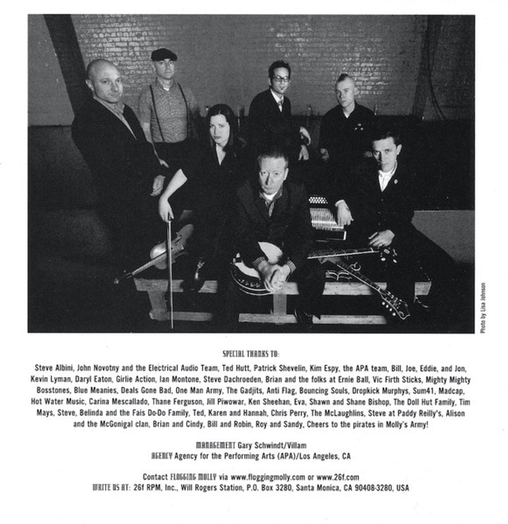 Flogging Molly – Drunken Lullabies Music CD