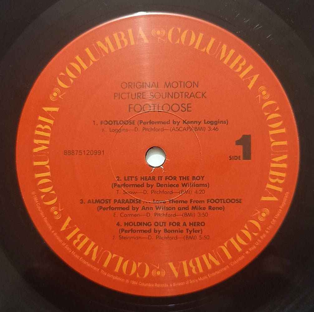 Footloose - Original Soundtrack of the Paramount Motion Picture (LP Vinyl) Vinyl Record