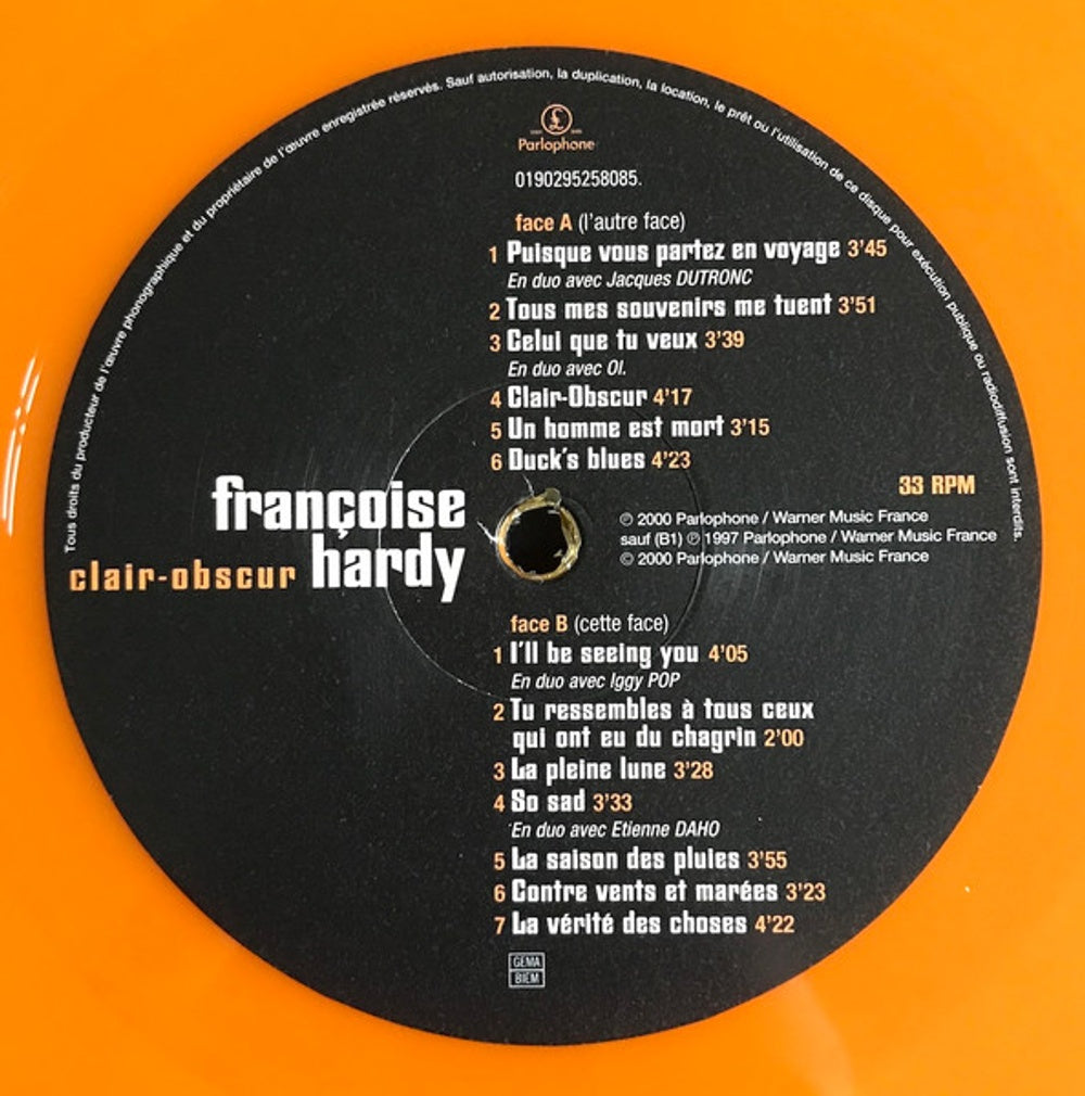 Francoise Hardy – Clair-Obscur (LP Vinyl) Vinyl Record