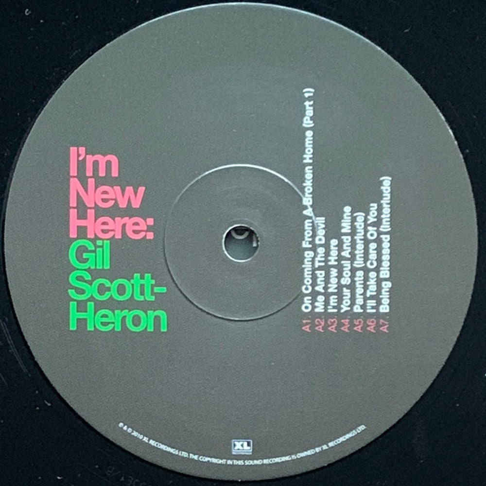 Gil Scott-Heron – I'm New Here (LP Vinyl) Vinyl Record