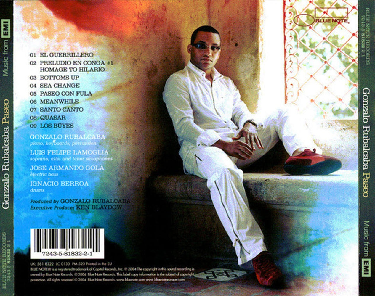 Gonzalo Rubalcaba – Paseo Music CD
