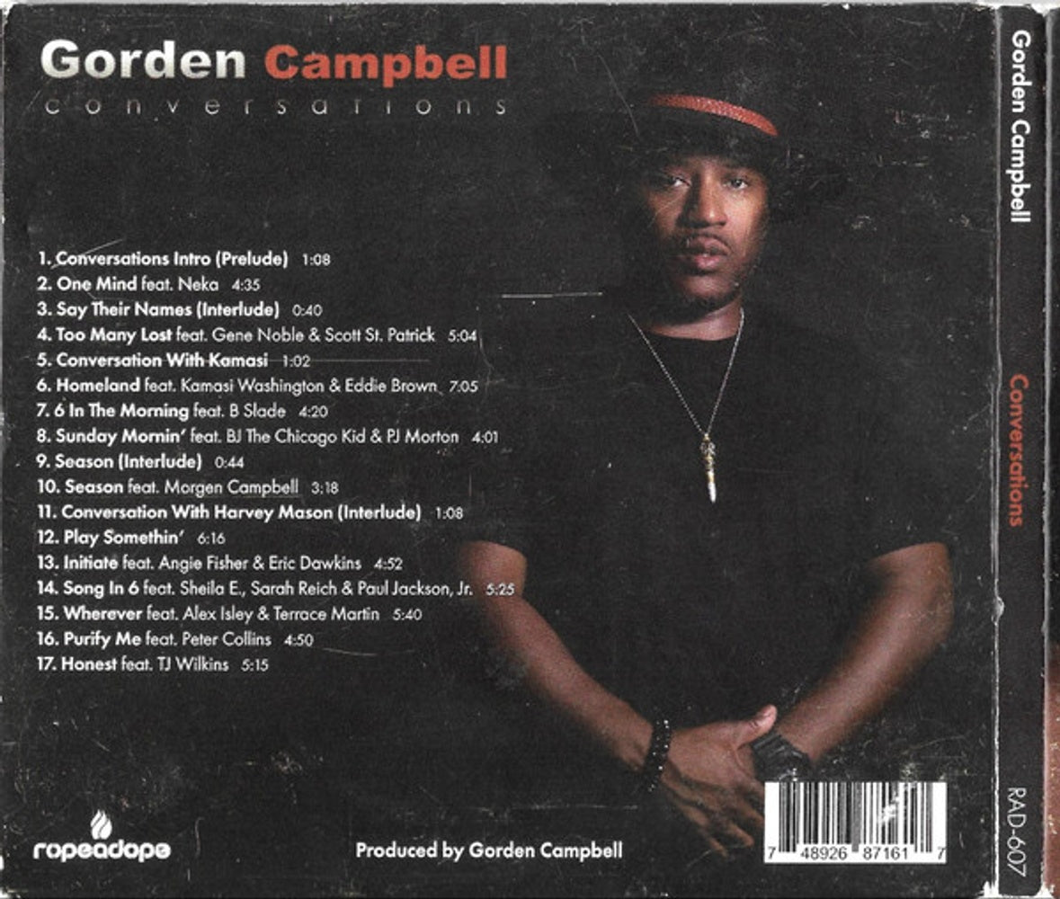 Gorden Campbell – Conversations Music CD