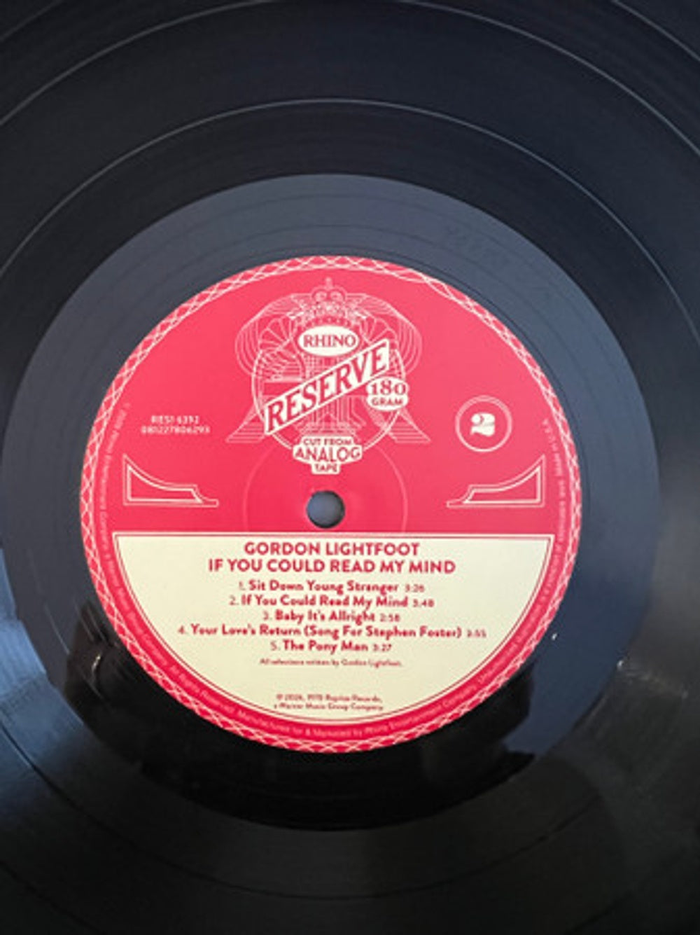 Gordon Lightfoot – If You Could Read My Mind (LP Vinyl) Vinyl Record
