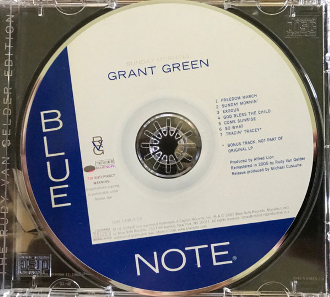 Grant Green – Sunday Morning Music CD