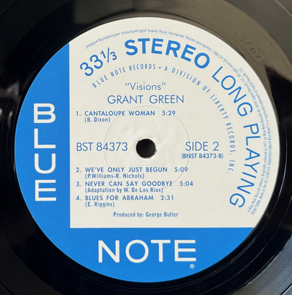 Grant Green – Visions (LP Vinyl) Vinyl Record