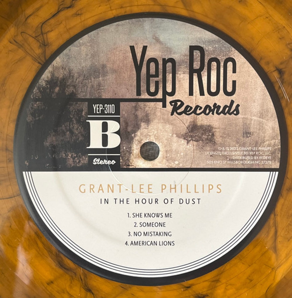 Grant-Lee Phillips – In The Hour Of Dust (LP Gold Vinyl) Vinyl Record