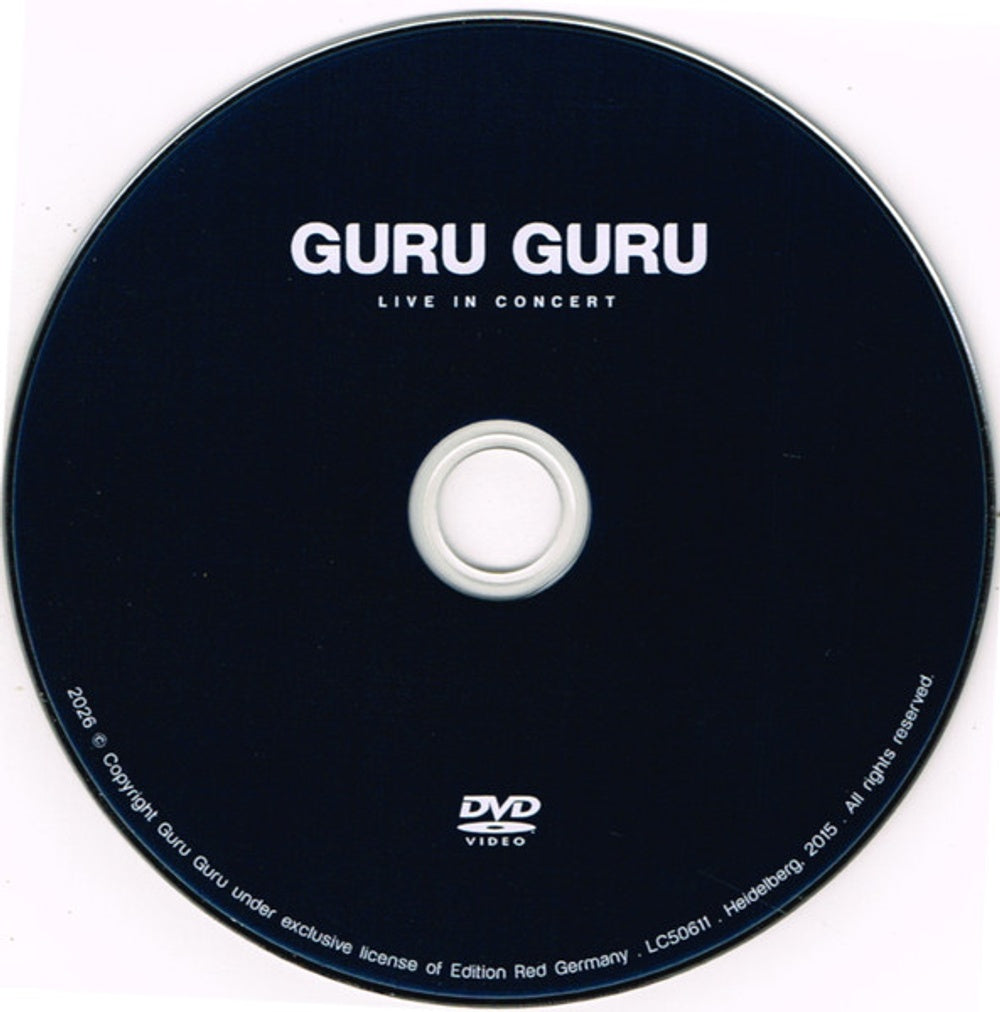 Guru Guru – Live in Concert (2-CD + DVD) Music CD