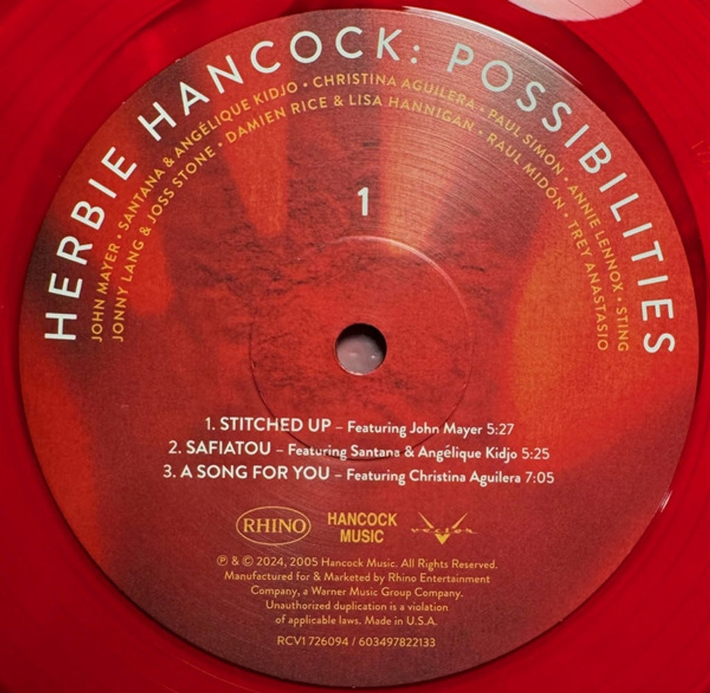 Herbie Hancock – Possibilities (3-LP Vinyl) Vinyl Record