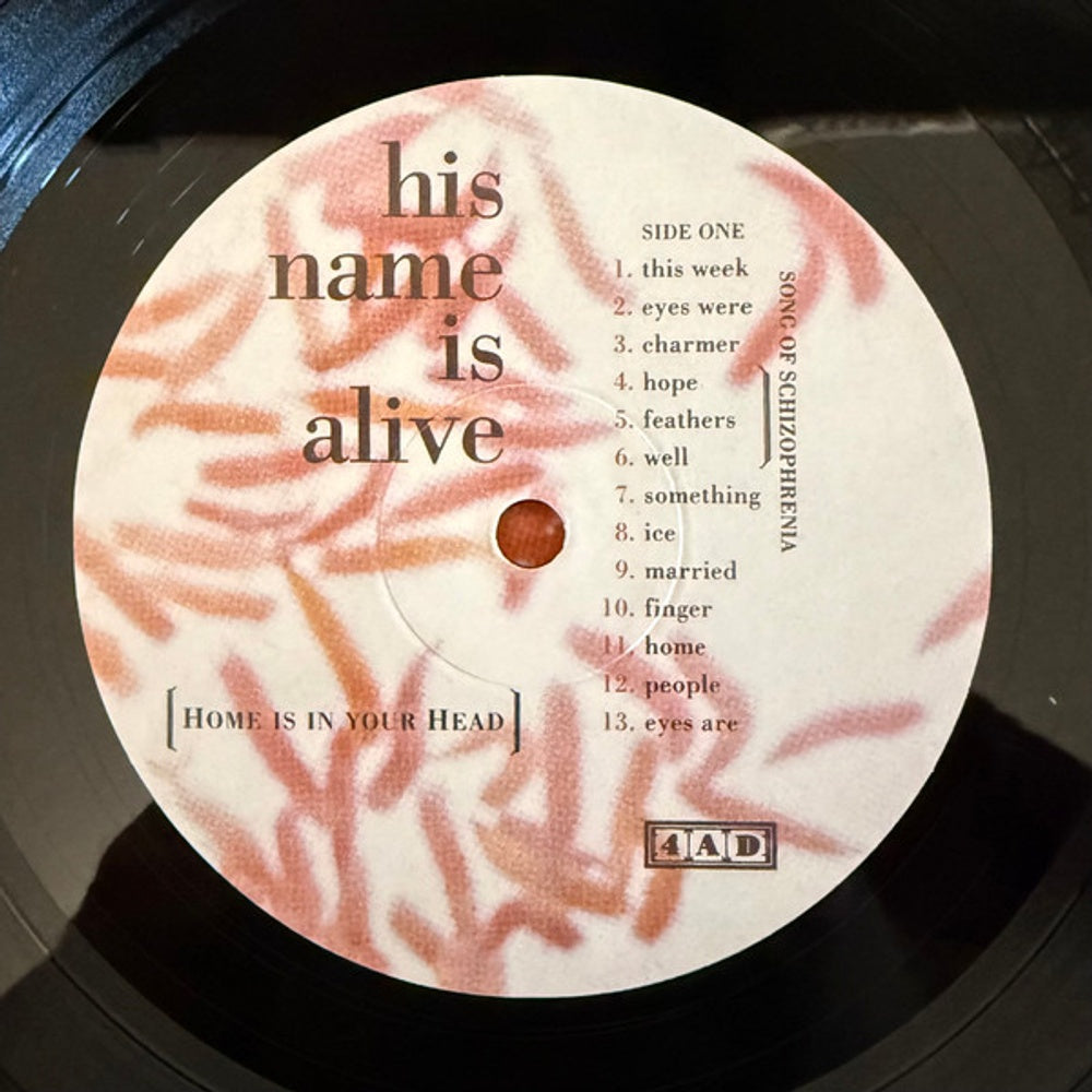 His Name Is Alive – Home Is In Your Head (LP Vinyl) Vinyl Record