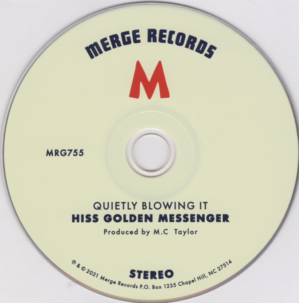 Hiss Golden Messenger – Quietly Blowing It Music CD