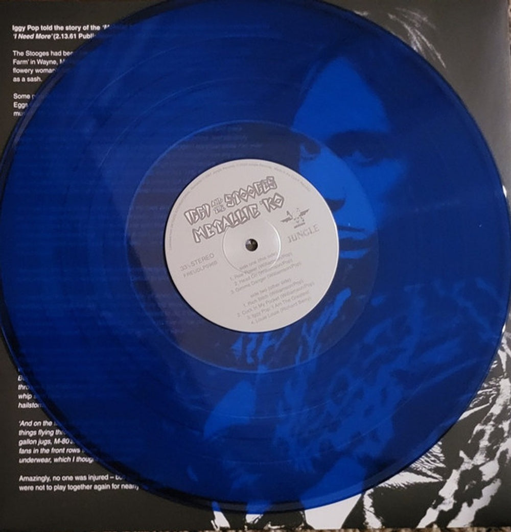 Iggy and The Stooges – Metallic K.O. (Blue LP Vinyl) Vinyl Record