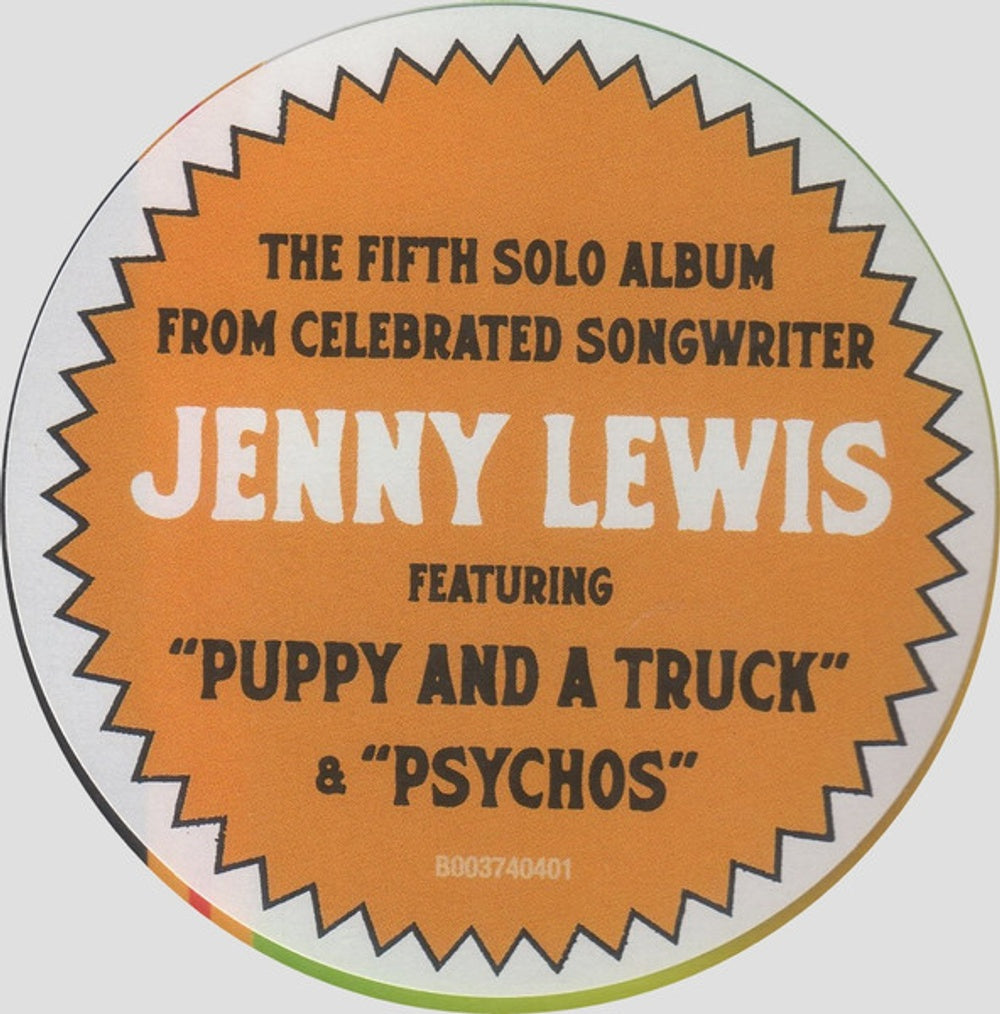 Jenny Lewis – Joy'All (LP Vinyl) Vinyl Record