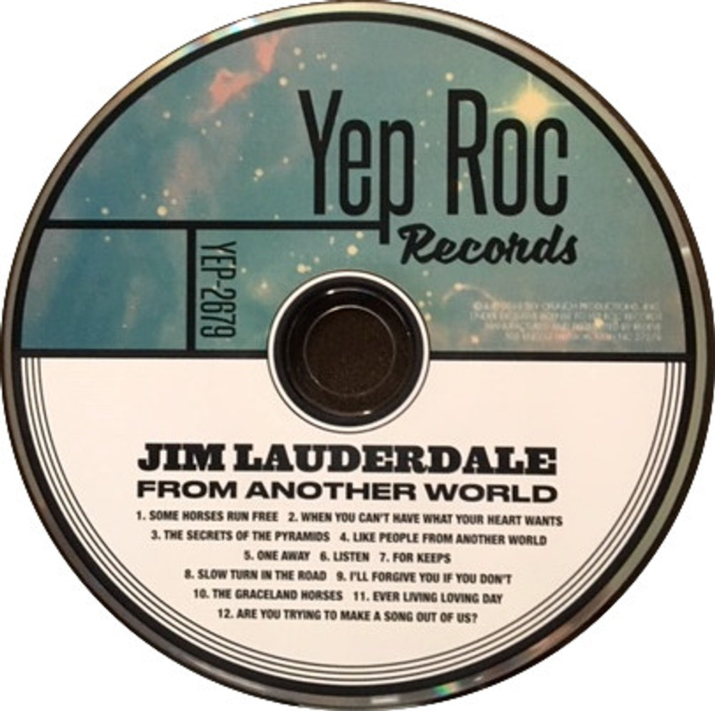 Jim Lauderdale – From Another World Music CD