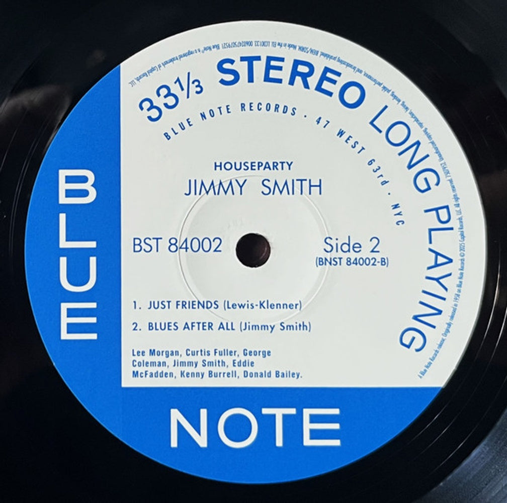 Jimmy Smith – House Party (LP Vinyl) Vinyl Record