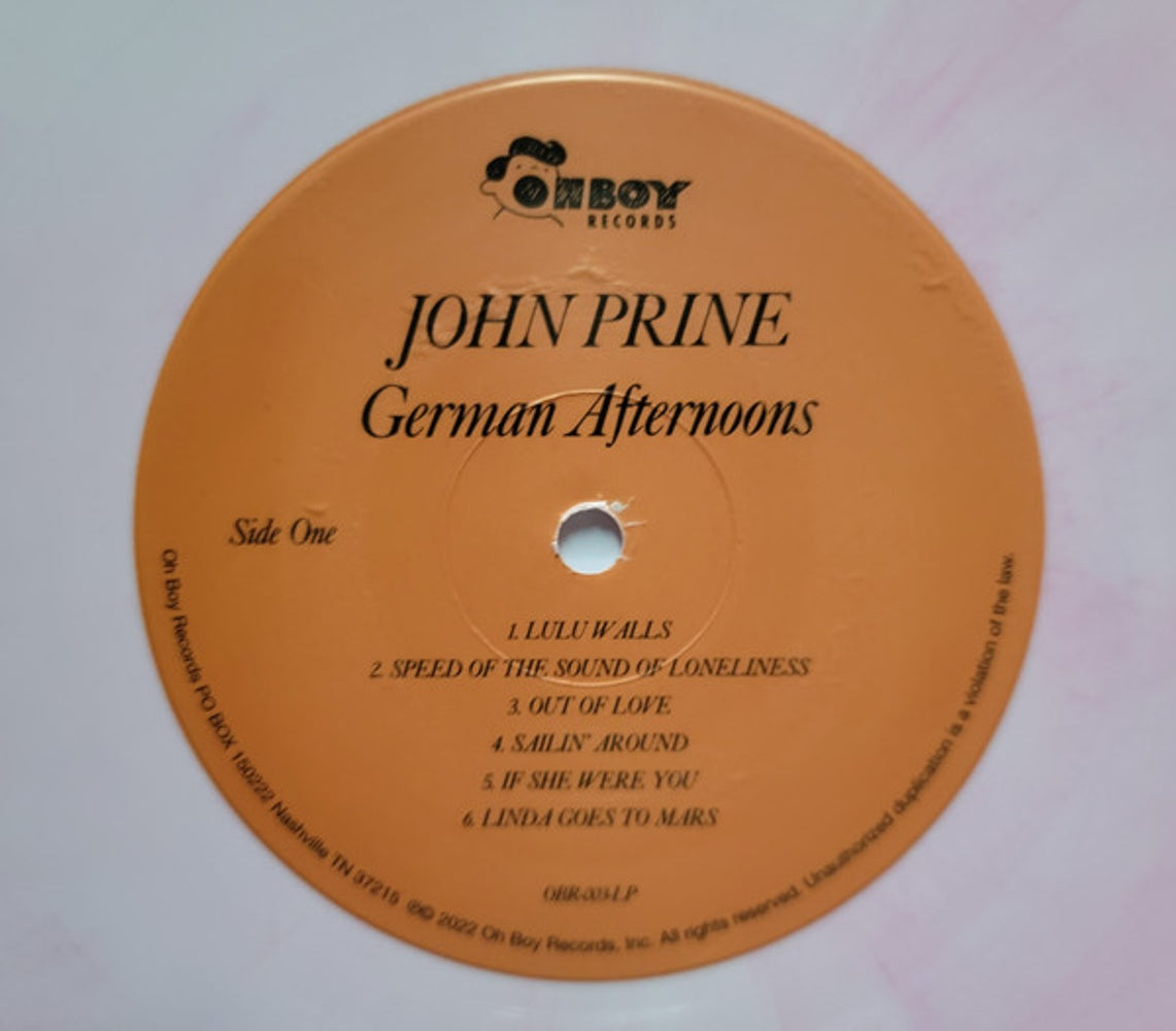John Prine – German Afternoons (LP Vinyl) Vinyl Record