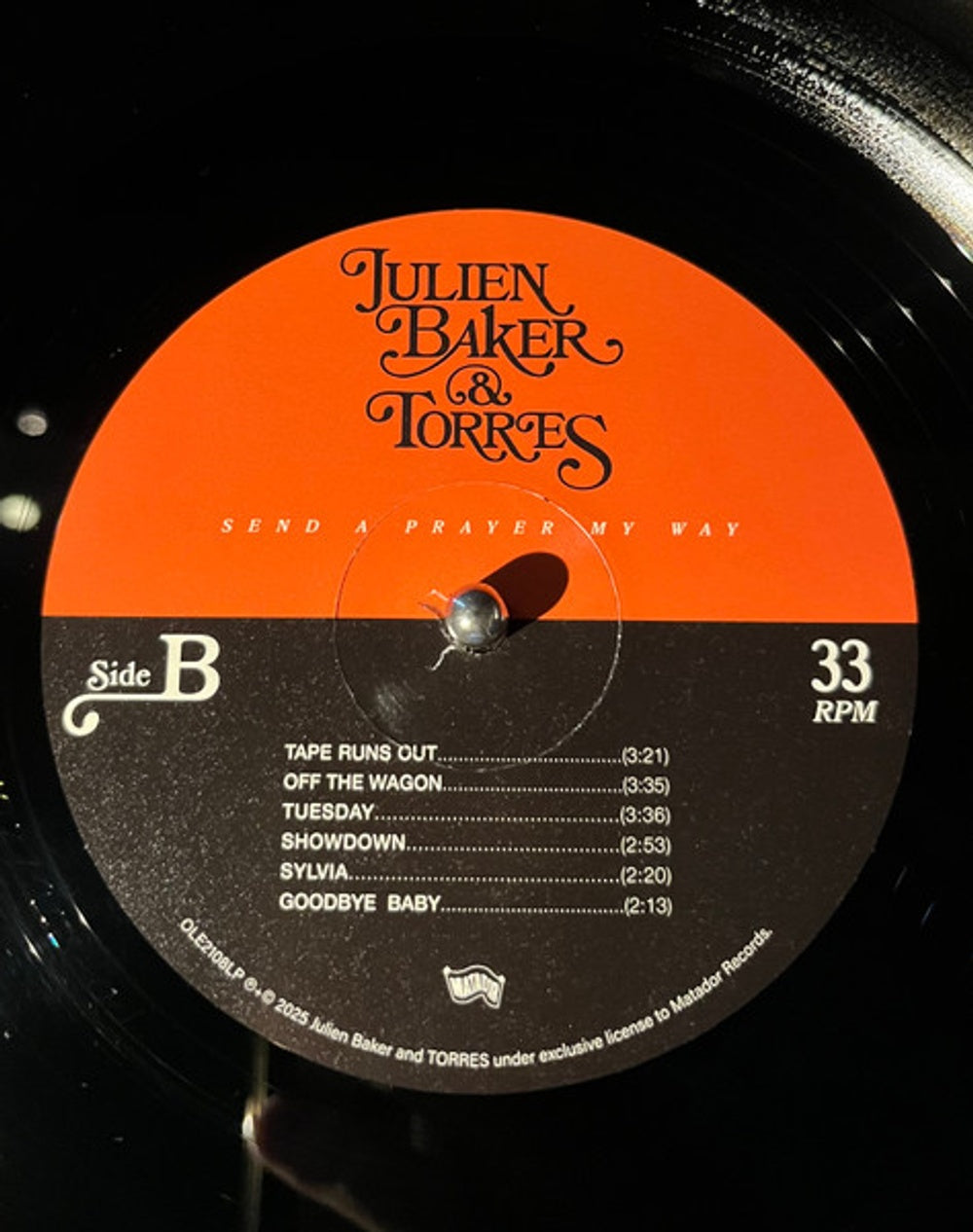Julien Baker  & Torres – Send A Prayer My Way (LP Vinyl) Vinyl Record