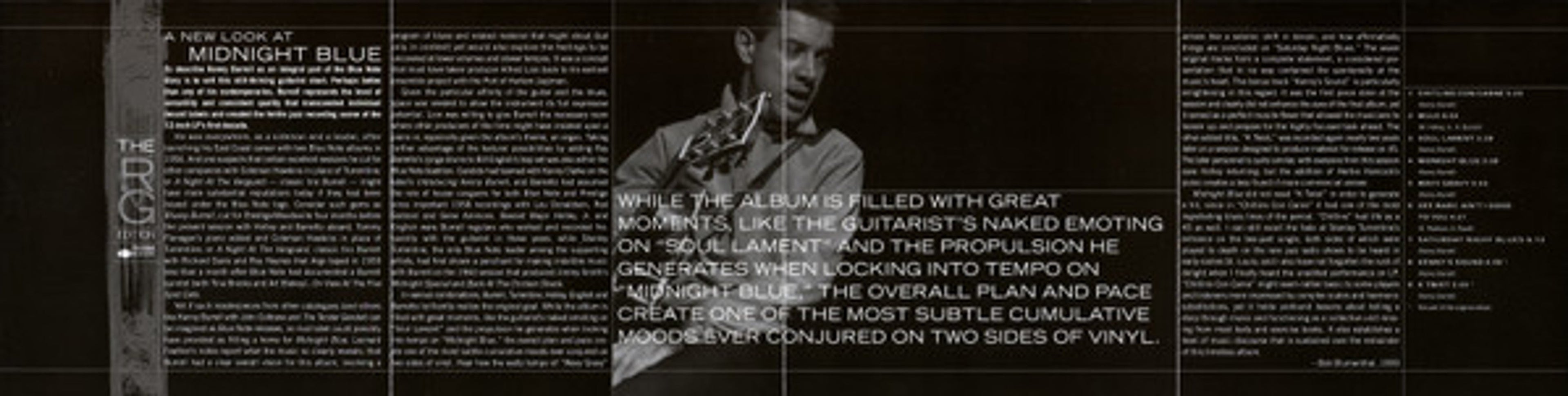 Kenny Burrell – Midnight Blue Music CD