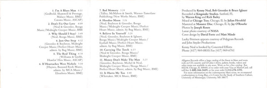Kenny Neal – Hoodoo Moon Music CD