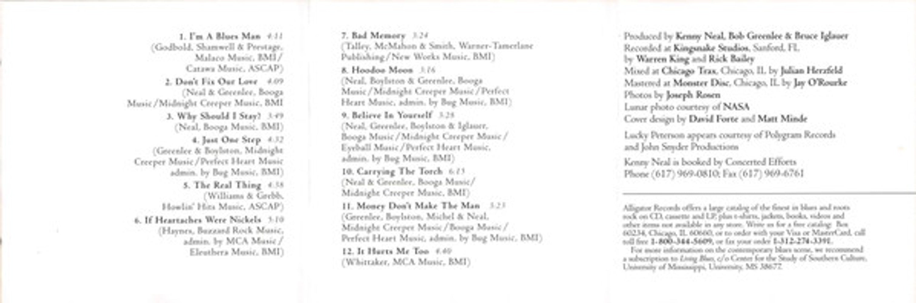 Kenny Neal – Hoodoo Moon Music CD