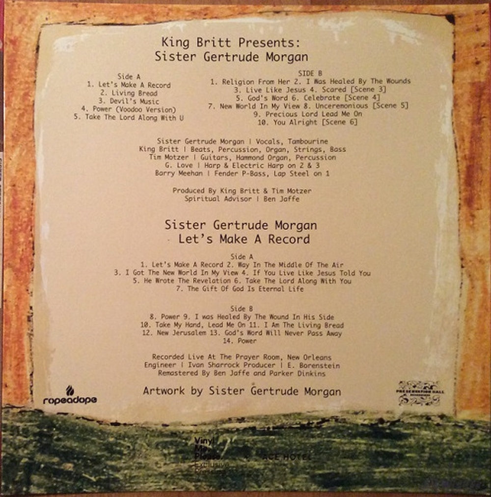 King Britt – King Britt Presents: Sister Gertrude Morgan (2-CD) Music CD