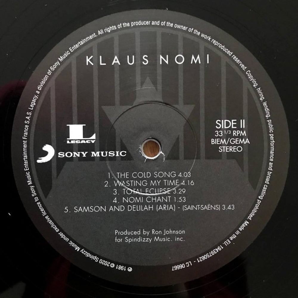 Klaus Nomi – Nomi (4-LP Vinyl Box Set) Vinyl Record