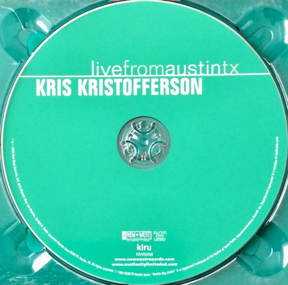 Kris Kristofferson – Live from Austin Texas Music CD