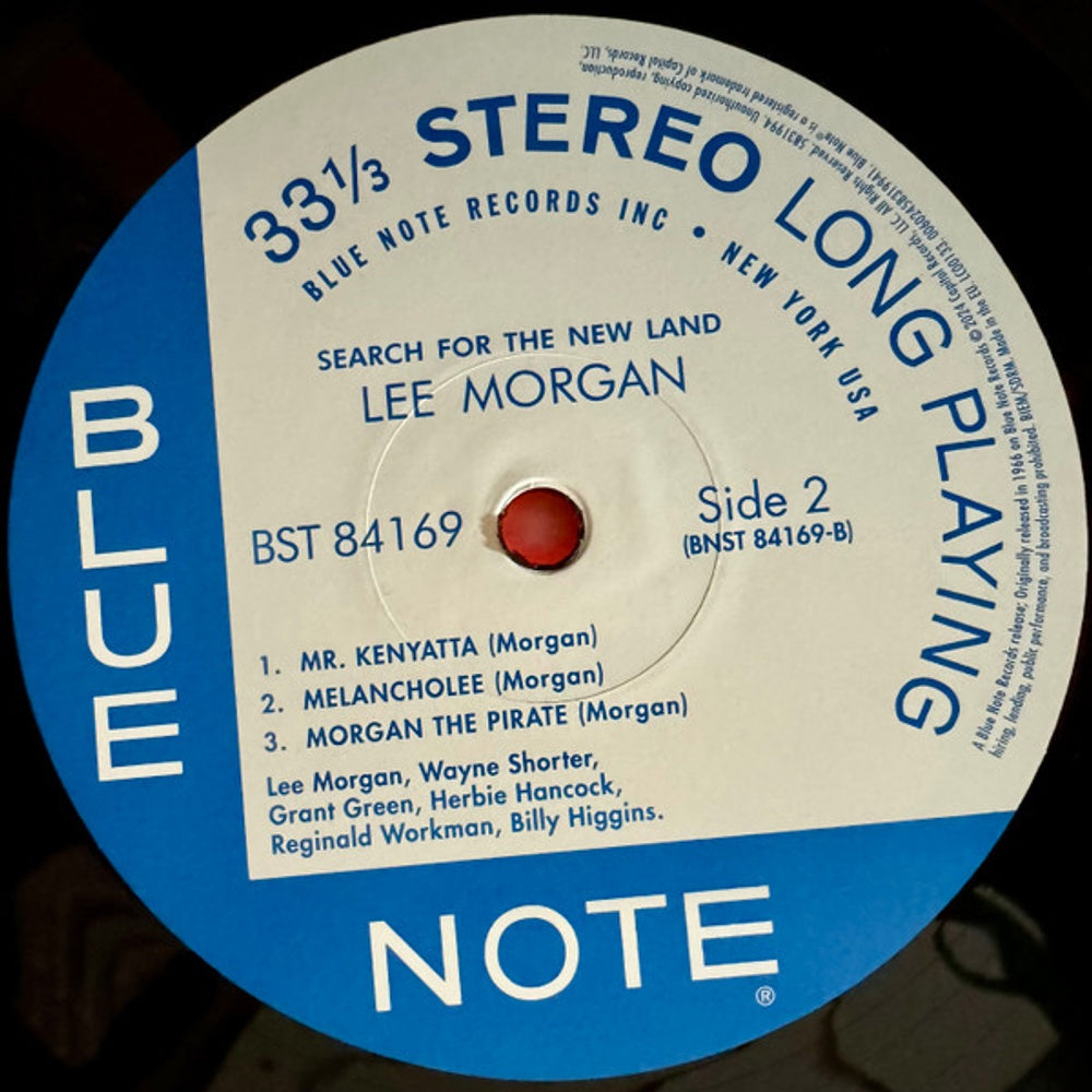 Lee Morgan – Search For The New Land (LP Vinyl) Vinyl Record