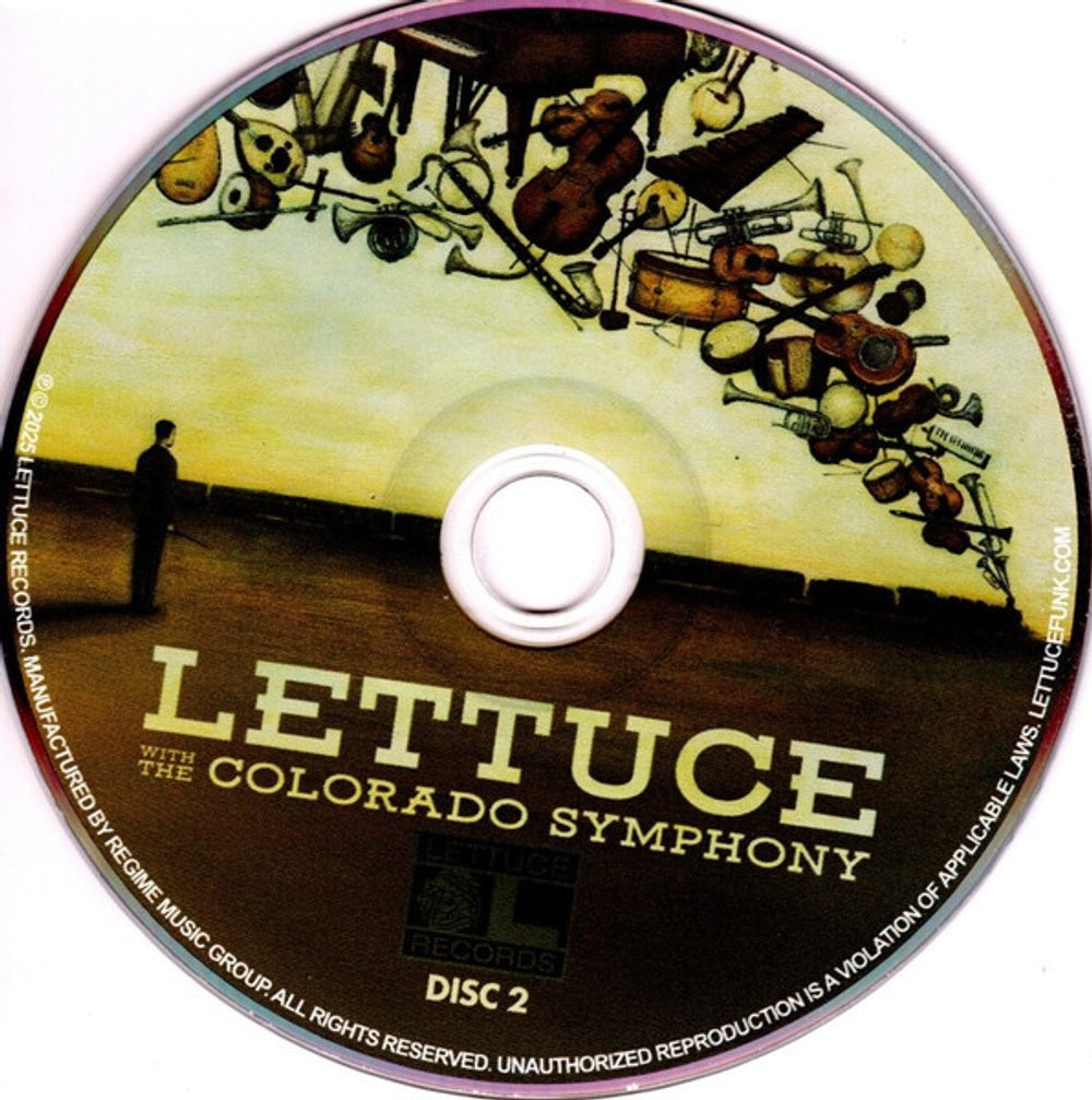 Lettuce – Lettuce with the Colorado Symphony (2-CD) Music CD