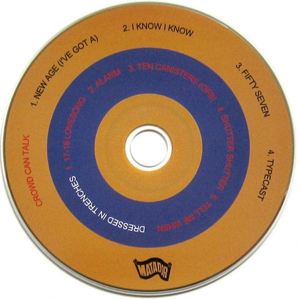 Lifeguard – Crowd Can Talk / Dressed In Trenches Music CD