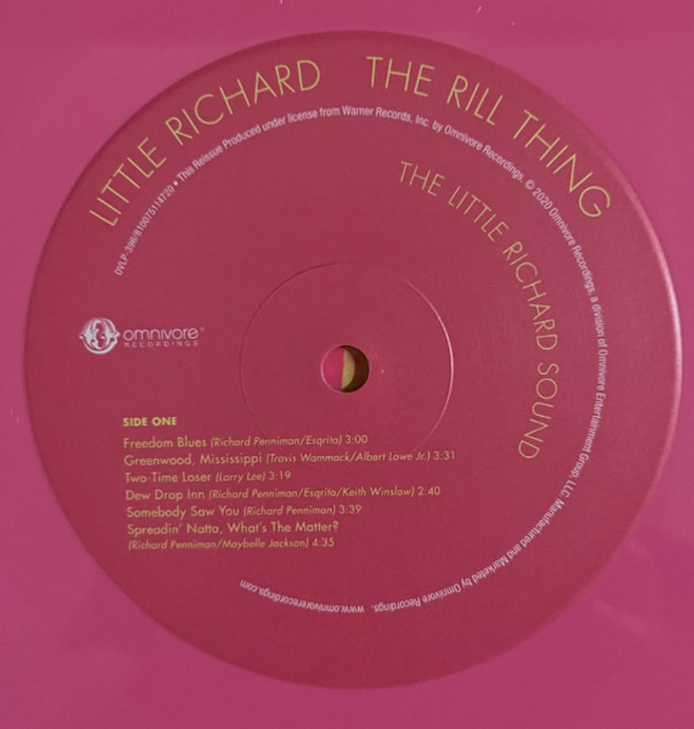 Little Richard – The Rill Thing (LP Vinyl) Vinyl Record