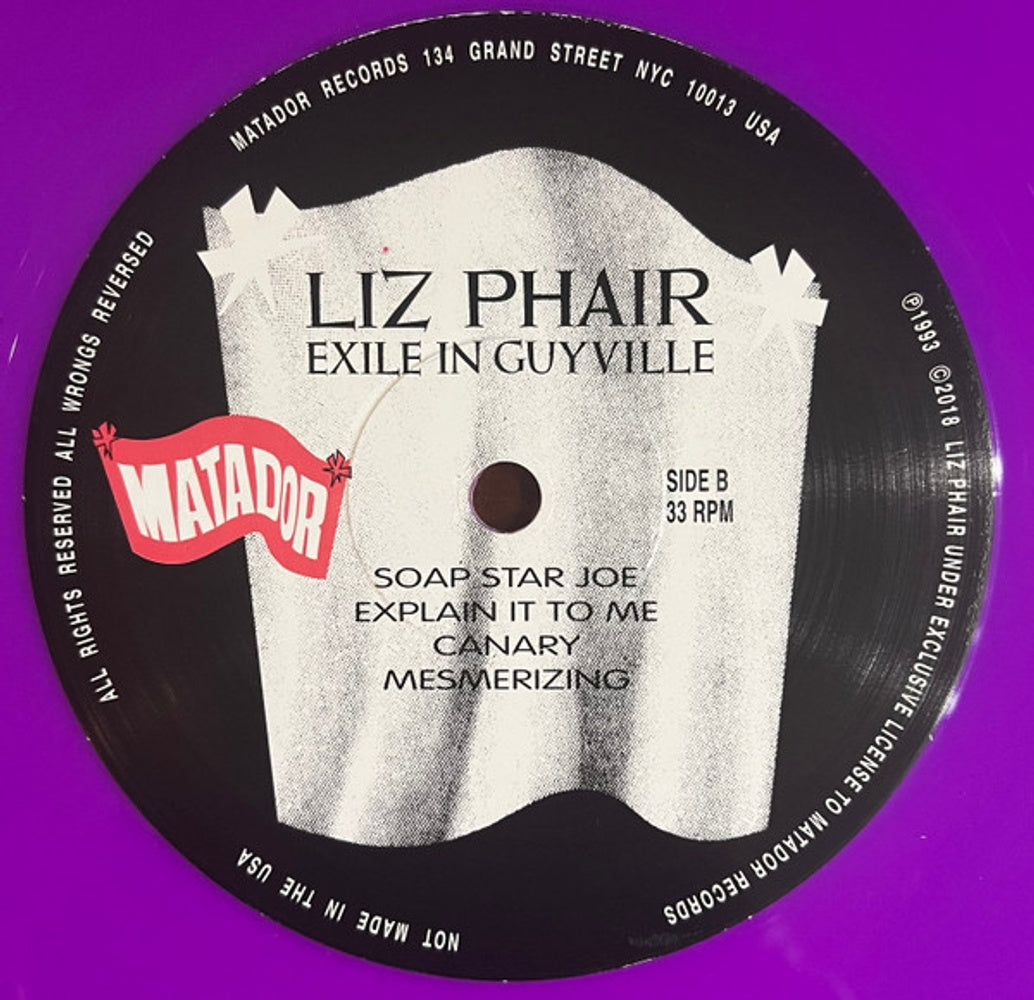 Liz Phair – Exile In Guyville (2-LP Purple Vinyl) Vinyl Record