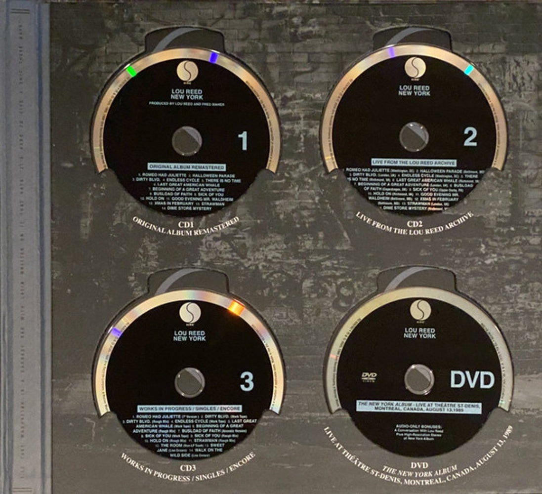 Lou Reed – New York: Deluxe Edition (2-LP Vinyl, 3-CD, & DVD)