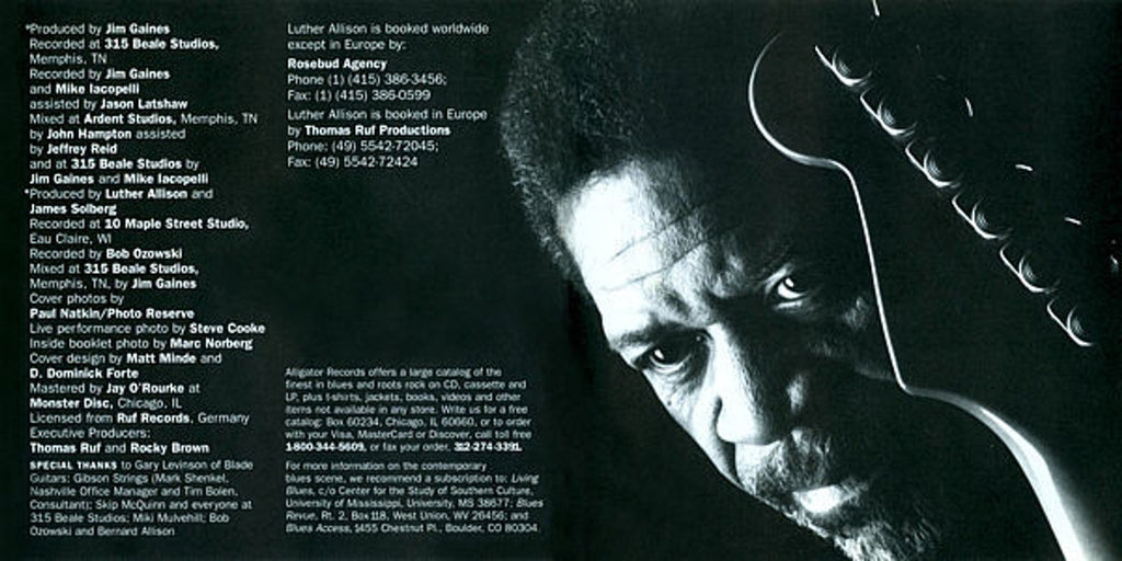 Luther Allison – Blue Streak Music CD