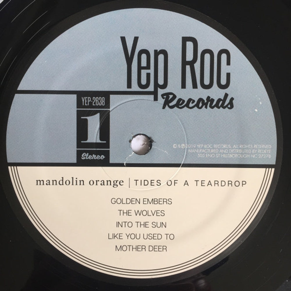 Mandolin Orange – Tides Of A Teardrop (LP Vinyl) Vinyl Record