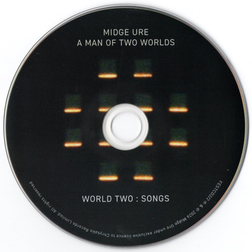 Midge Ure – A Man Of Two Worlds (2-CD) Music CD