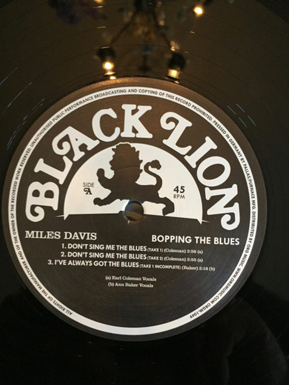 Miles Davis – Bopping The Blues (3-LP Vinyl) Vinyl Record