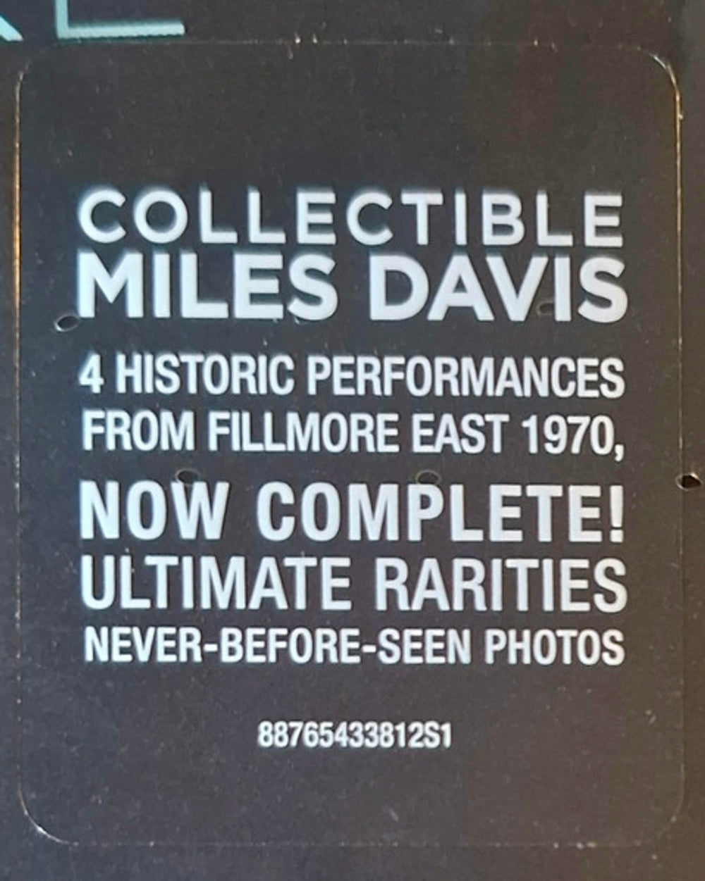 Miles Davis – Miles Live at the Fillmore: Miles Davis 1970 (4-CD) Music CD