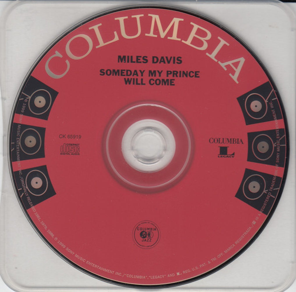 Miles Davis Sextet – Someday My Prince Will Come Music CD