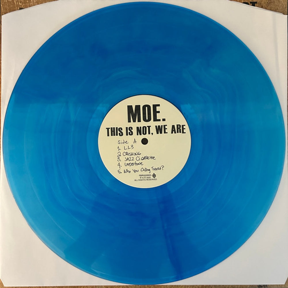 moe. – This Is Not, We Are (Blue Galaxy LP Vinyl) Vinyl Record