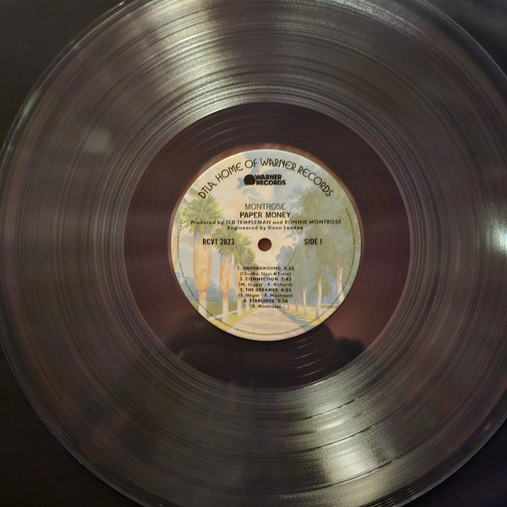 Montrose – Paper Money (Clear LP Vinyl) Vinyl Record