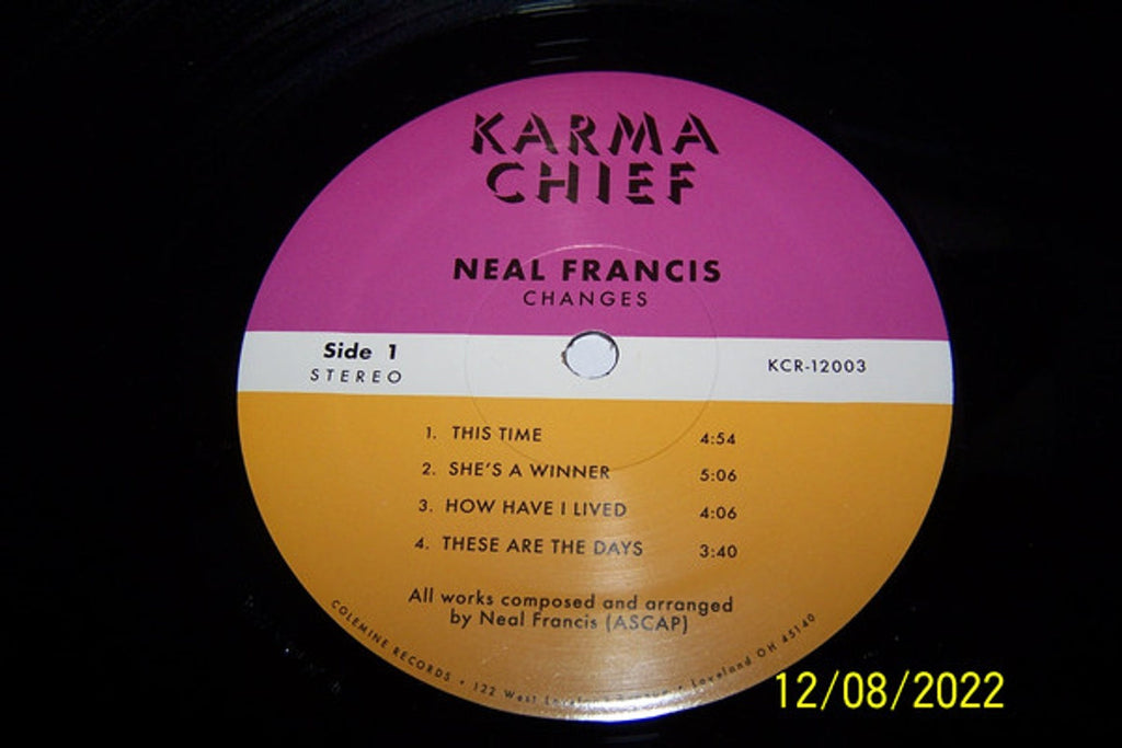 Neal Francis – Changes (LP Vinyl) Vinyl Record