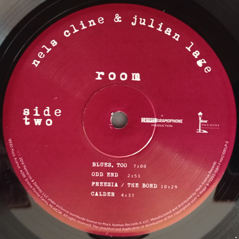 Nels Cline & Julian Lage – Room (LP Vinyl) Vinyl Record