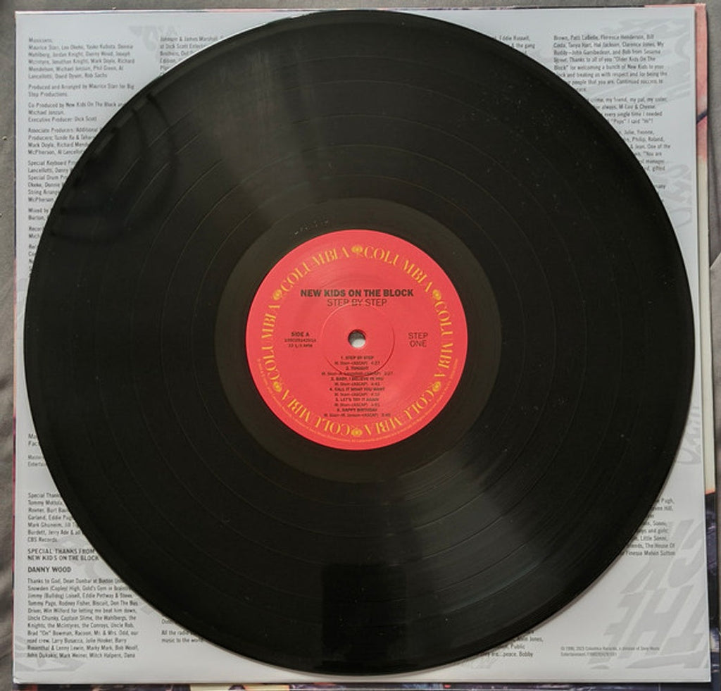 New Kids On The Block – Step By Step (LP Vinyl) Vinyl Record