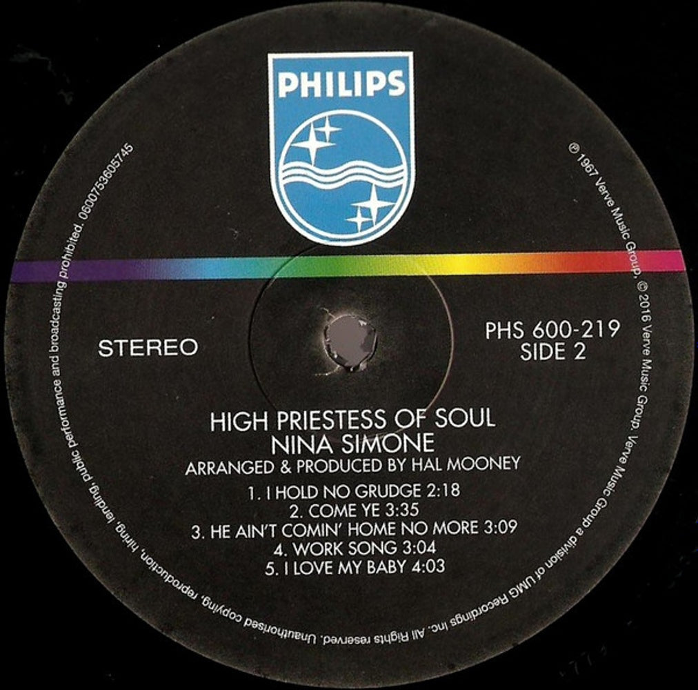 Nina Simone – High Priestess Of Soul (LP Vinyl) Vinyl Record