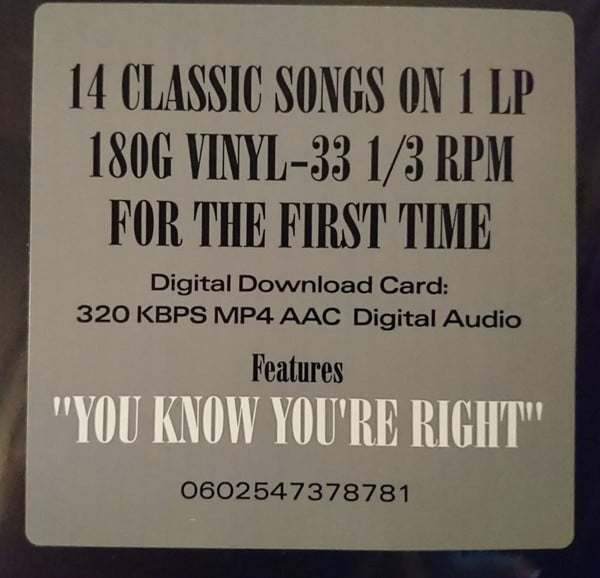 Nirvana – Nirvana (LP Vinyl) Vinyl Record